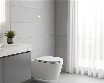 Okrúhle závesné WC